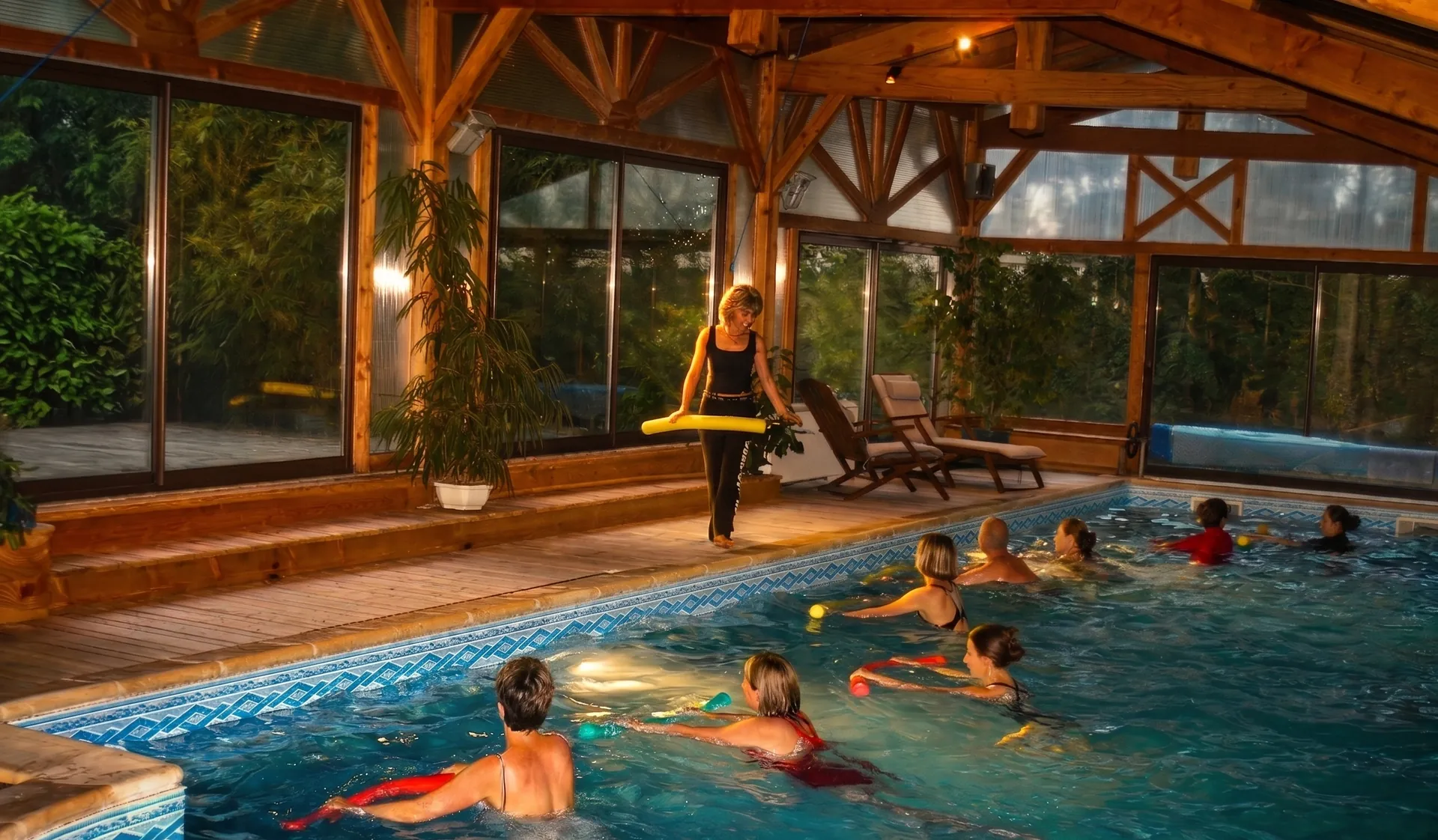 Cours d'aqua gym à la piscine Saint-Robert
